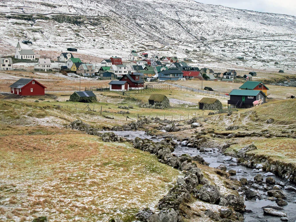 Village de Svinoy, Îles Féroé