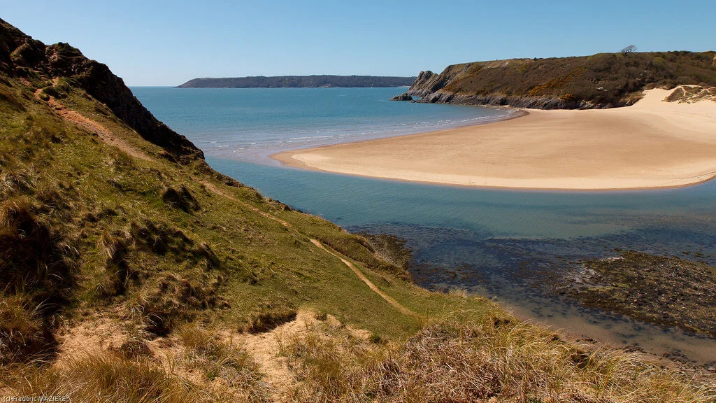 Three Cliffs Bay, Pays de Galles