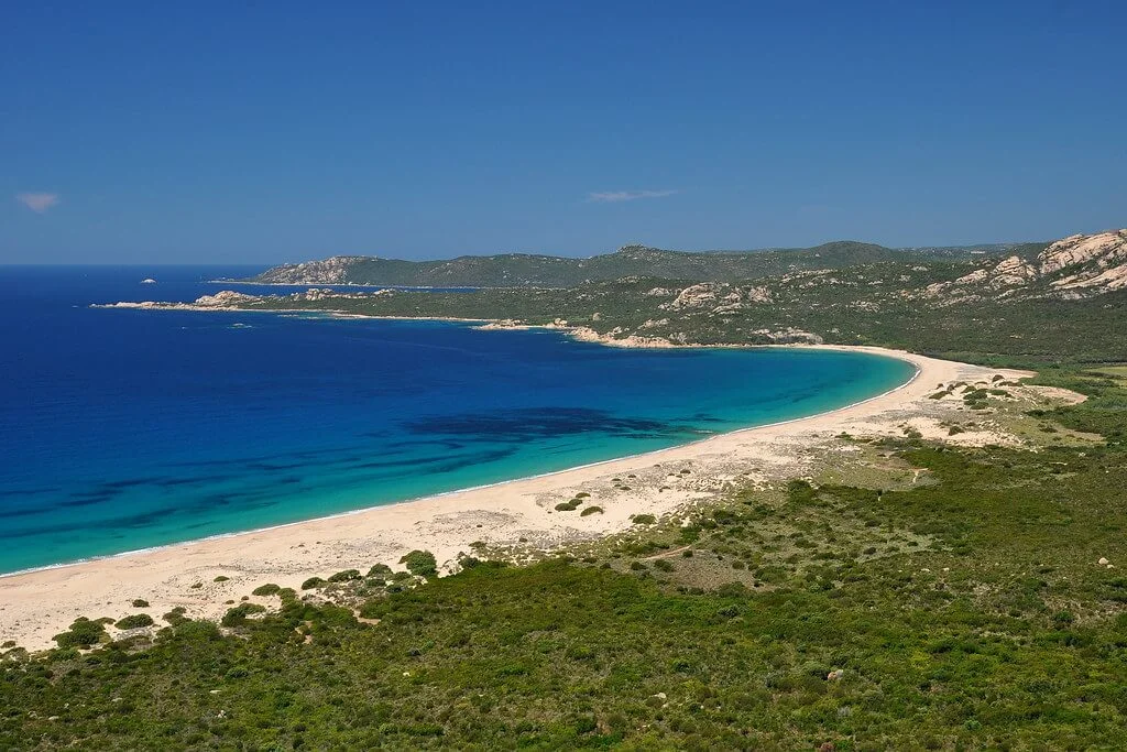 Plage d'Erbaju, France
