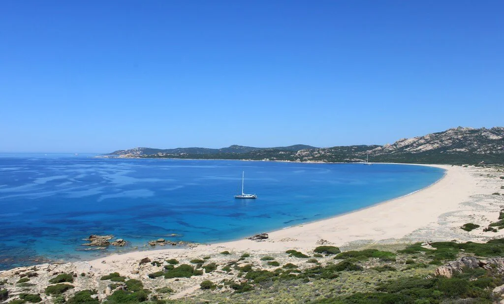 Plage d'Erbaju, France