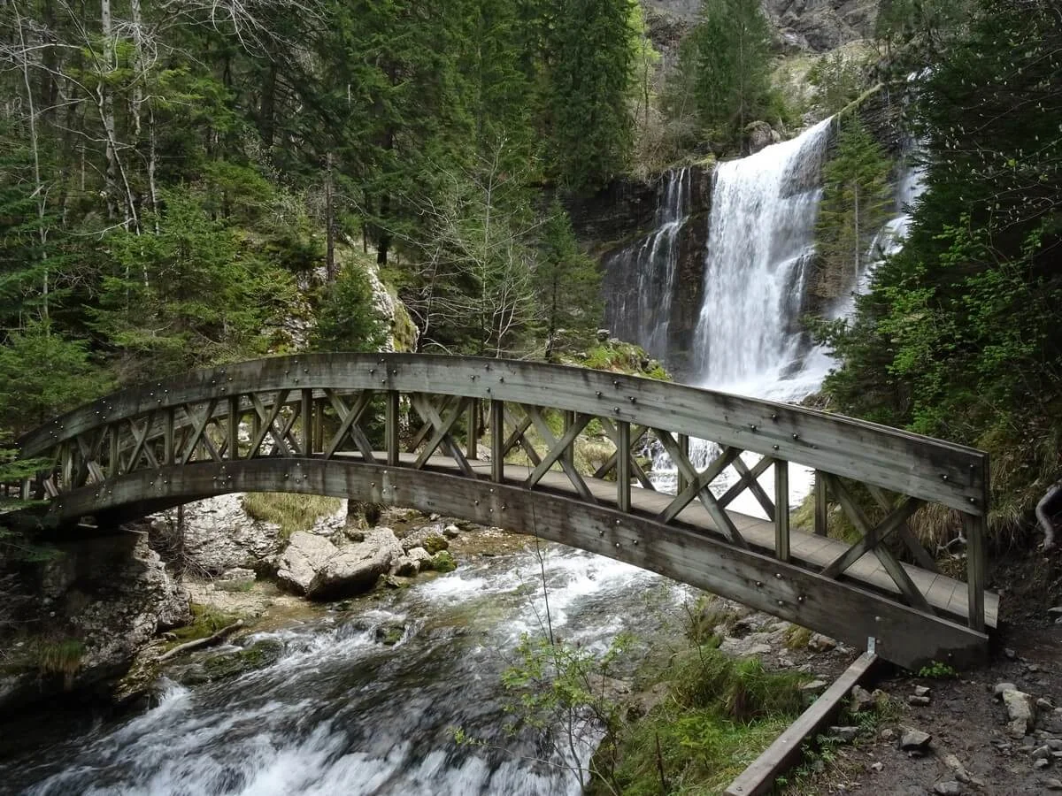 Cascade du Cirque de Saint Même, France