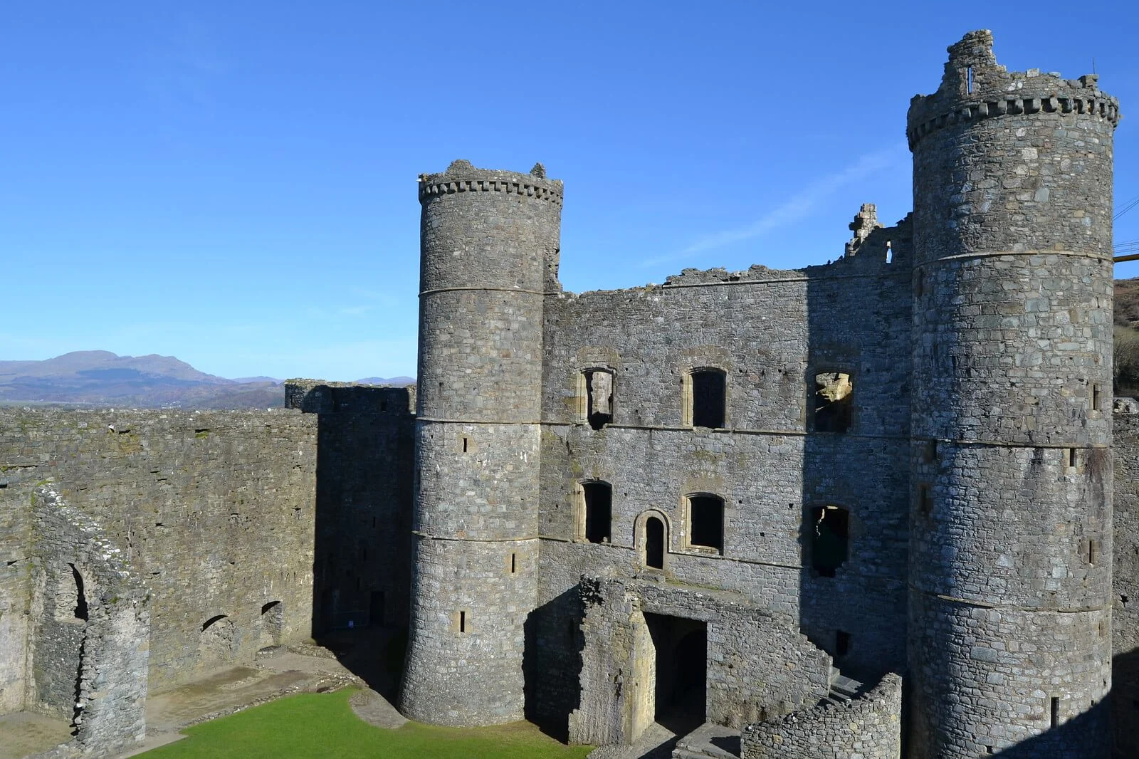 Château d'Harlech, Pays de Galles
