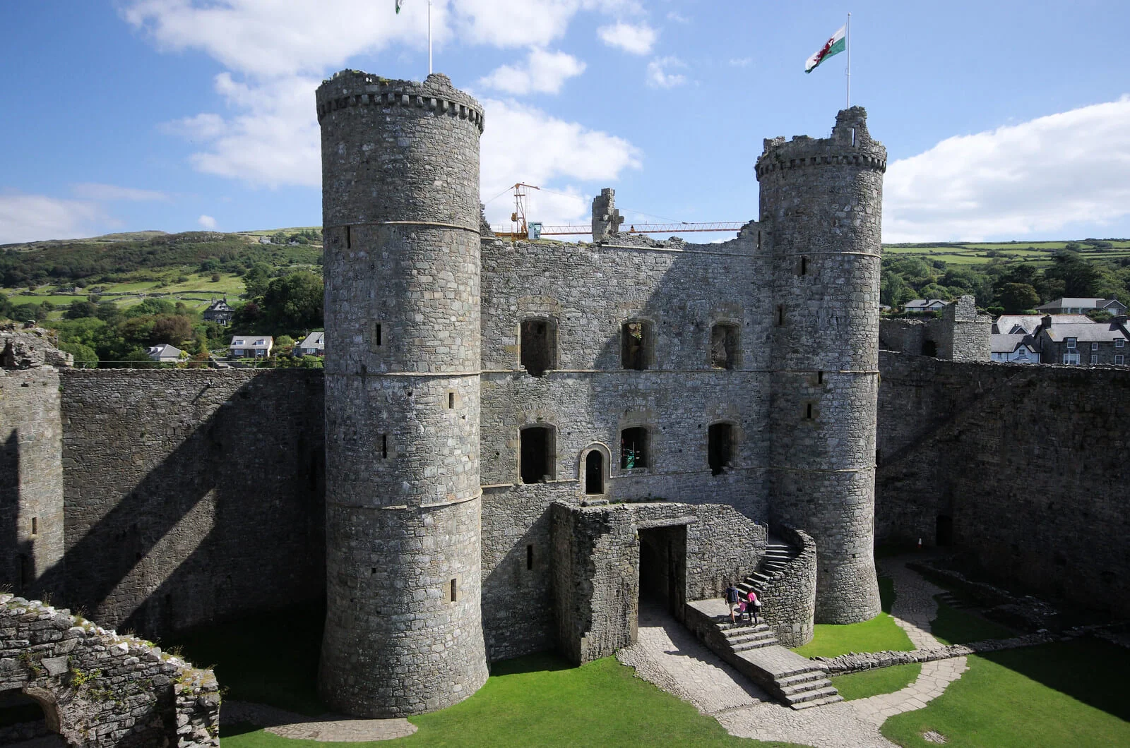 Château d'Harlech, Pays de Galles
