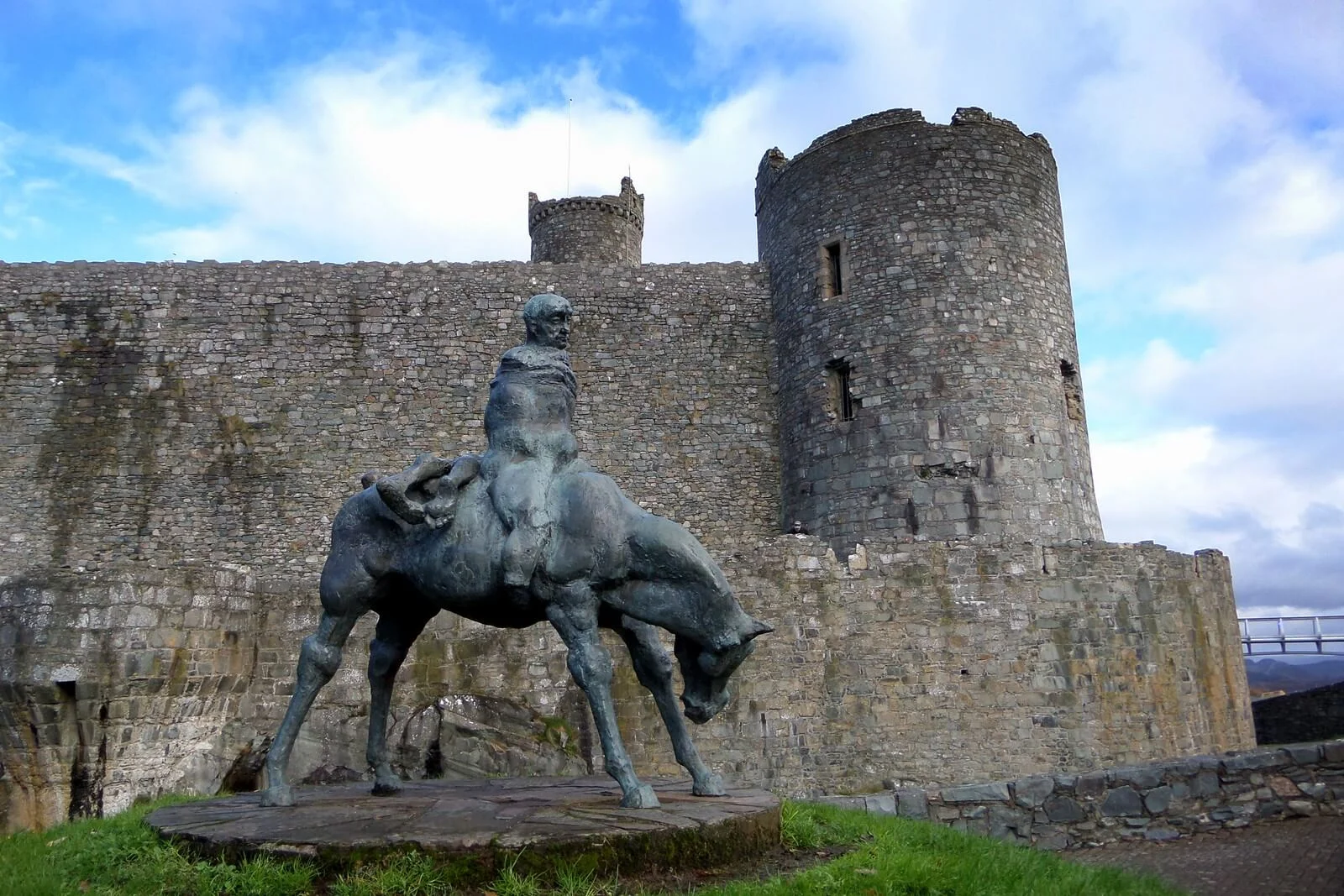 Château d'Harlech, Pays de Galles