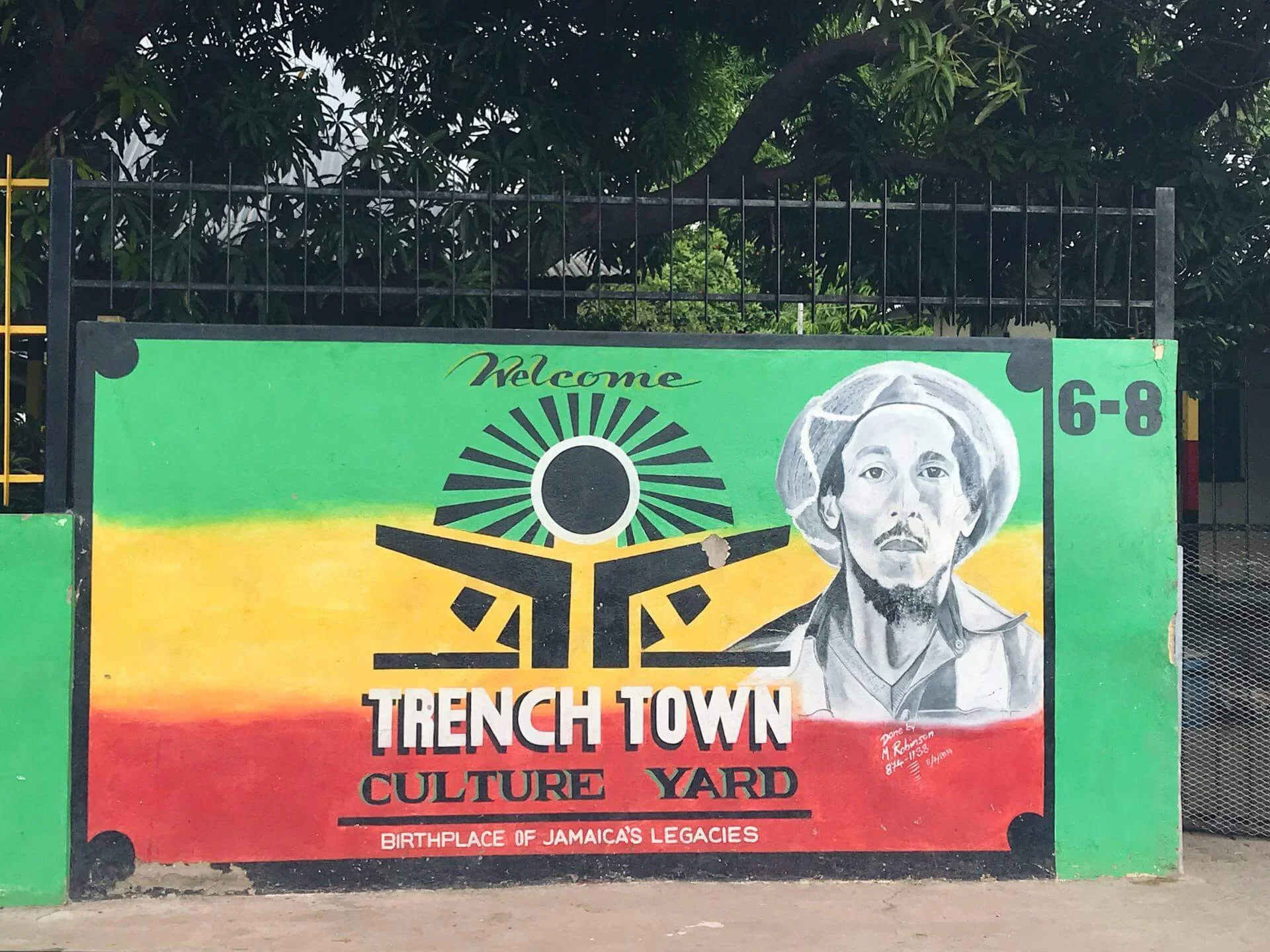 Trench Town Culture Yard Museum, Jamaïque