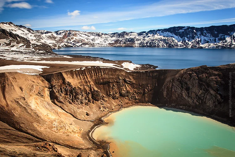 Askja, Islande