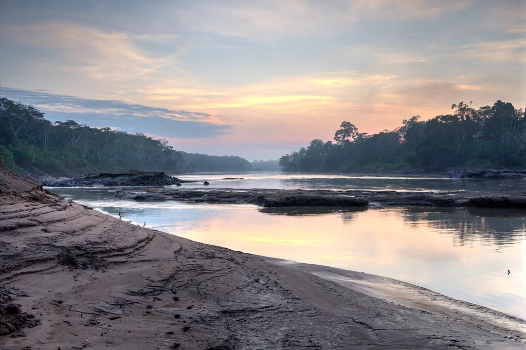Río Madre de Dios, Pérou, Bolivie