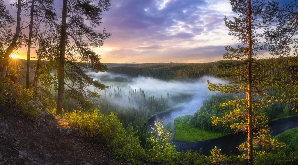 Kitkajoki, Finlande
