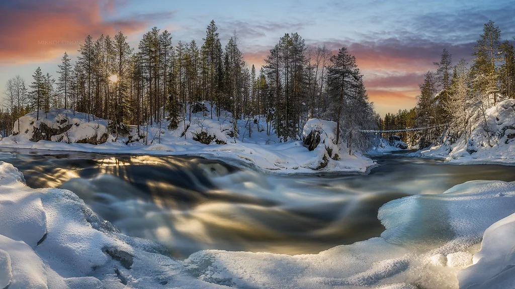 Kitkajoki, Finlande