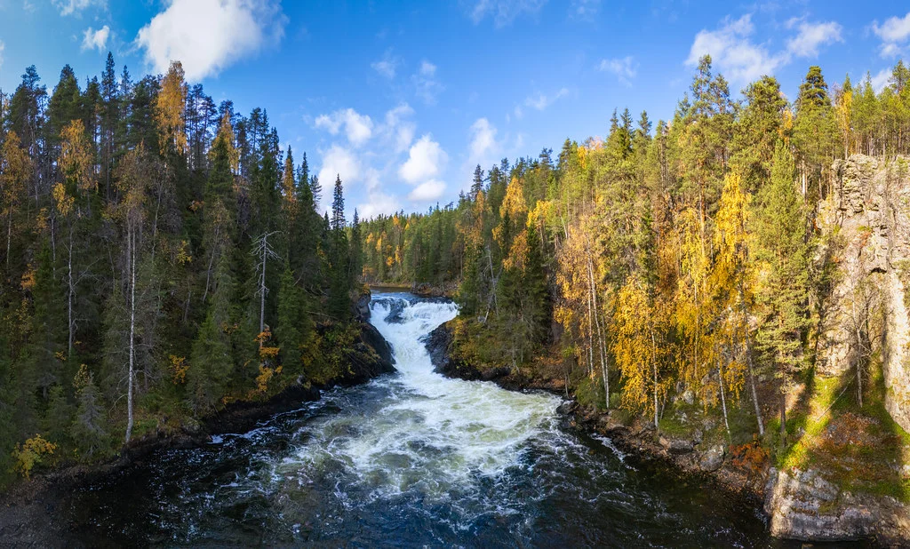 Kitkajoki, Finlande