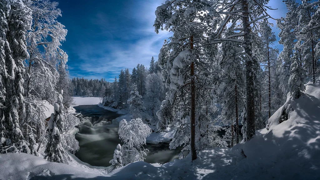 Kitkajoki, Finlande