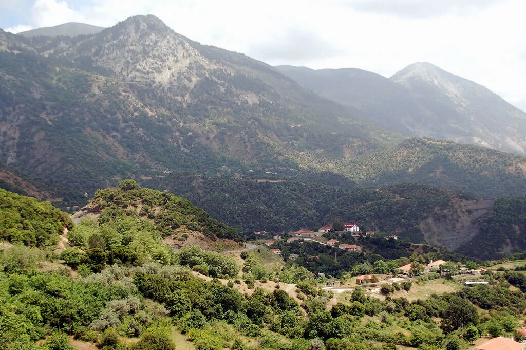 Route Patiopoulo-Perdikaki, Grèce