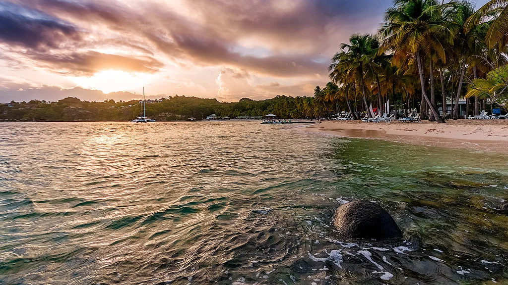 Plage de la Caravelle, Guadeloupe