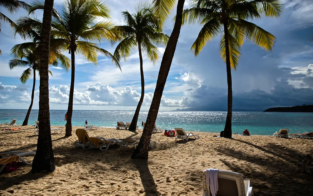 Plage de la Caravelle, Guadeloupe