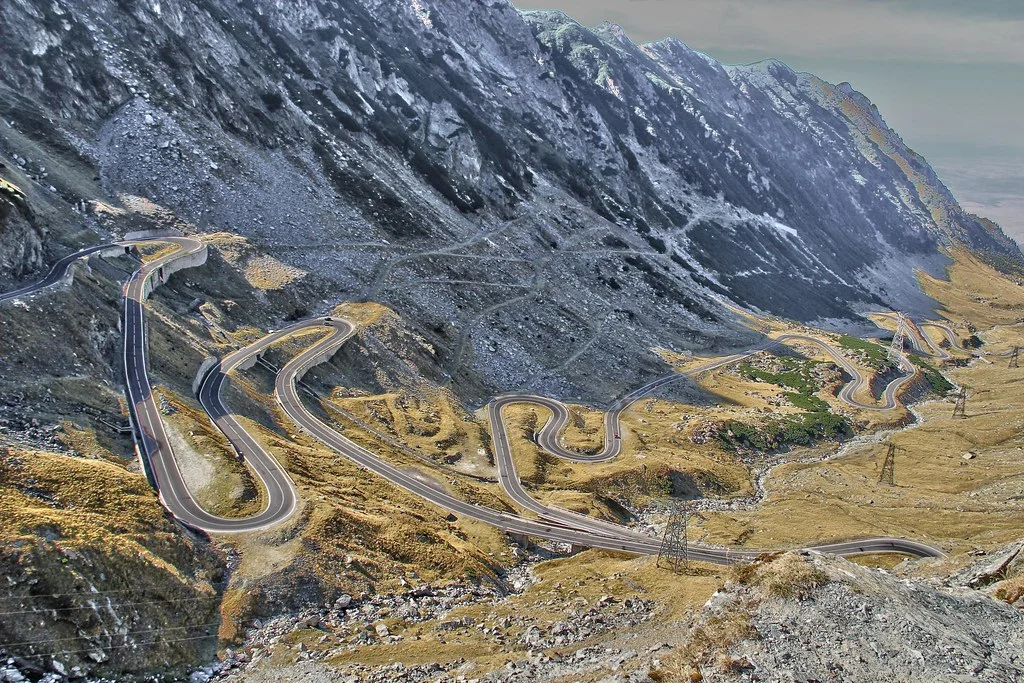 Route Transfagaras, Roumanie