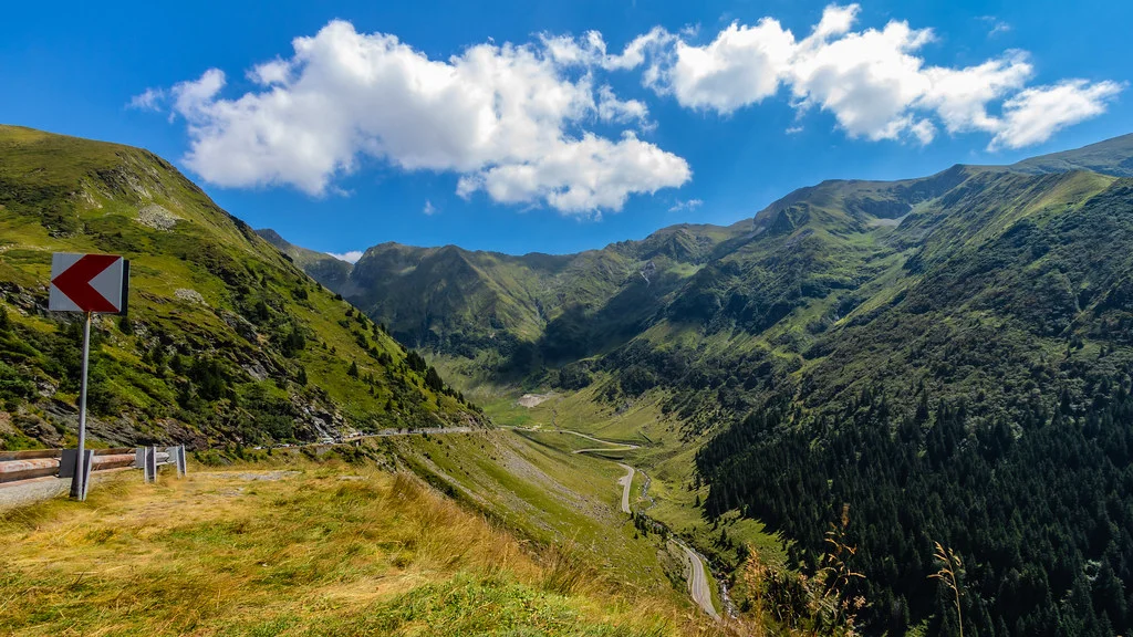 Route Transfagaras, Roumanie
