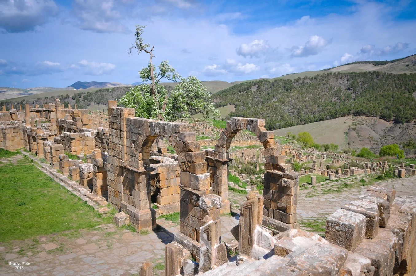 Ruines Romaines de Djémila, Algérie