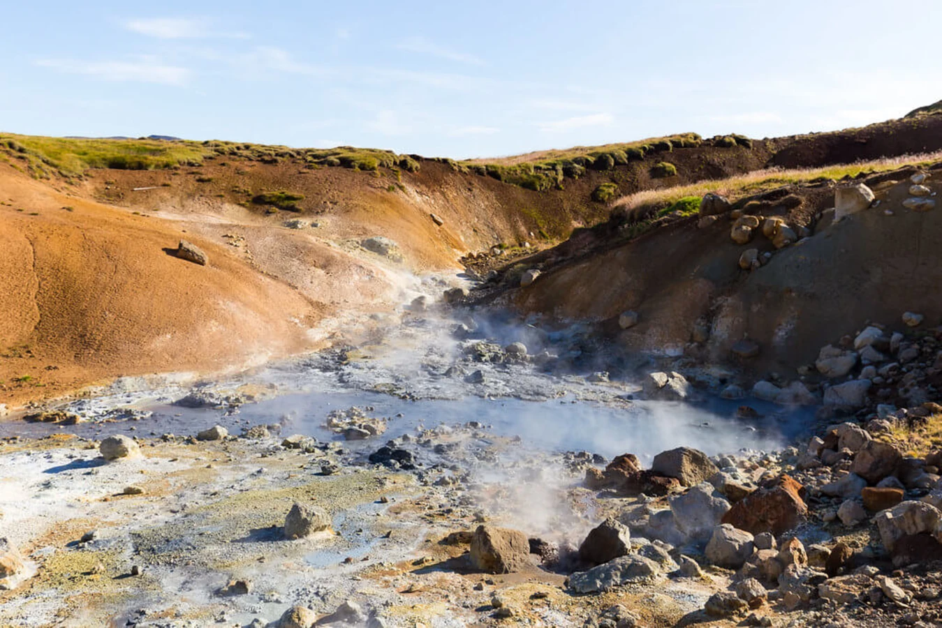 Krysuvik, Islande