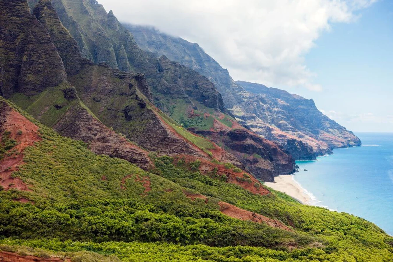 Vallée de Kalalau, États-Unis, Hawaï