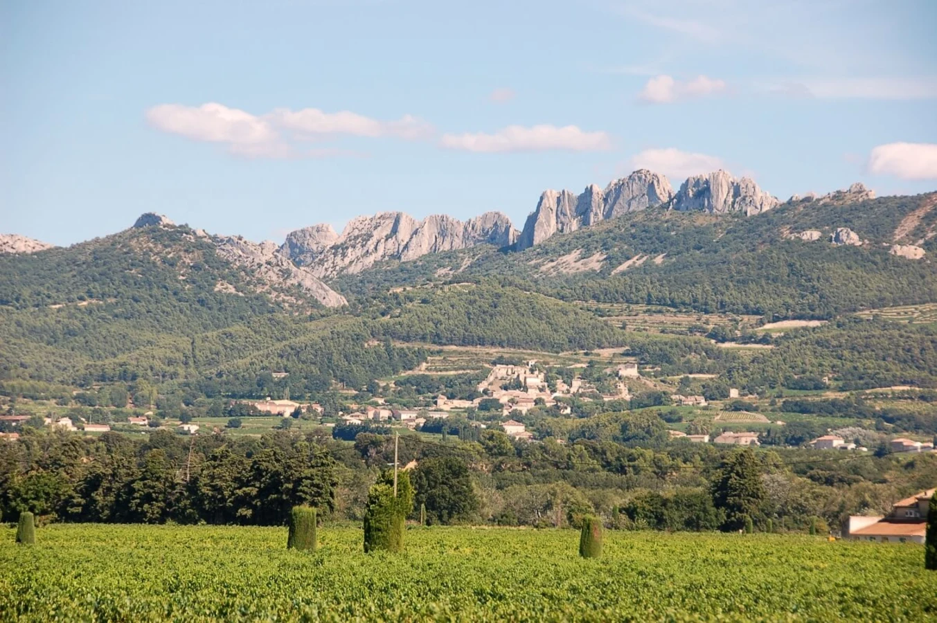 Dentelles de Montmirail, France