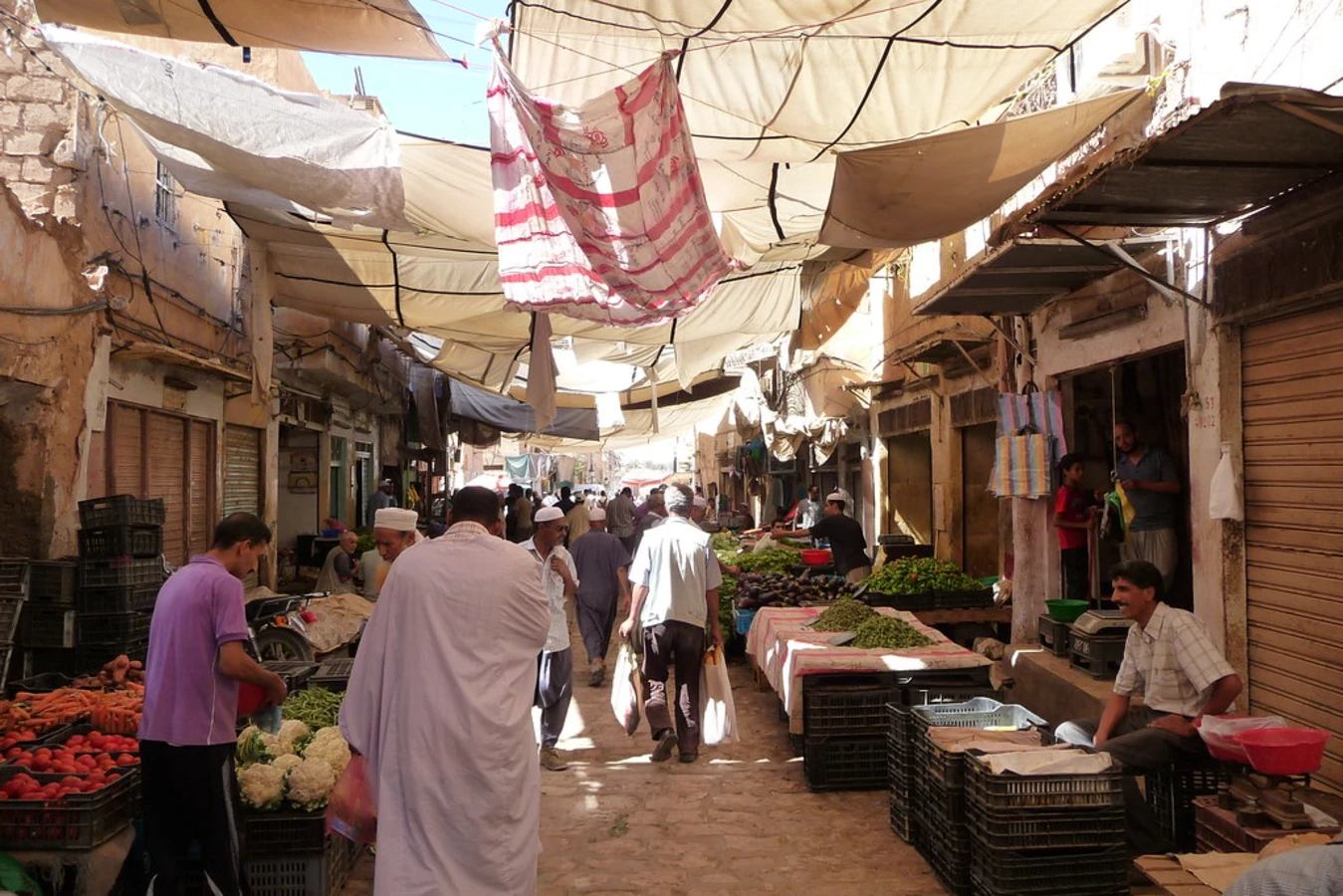 Souk de Ghardaïa, Algérie