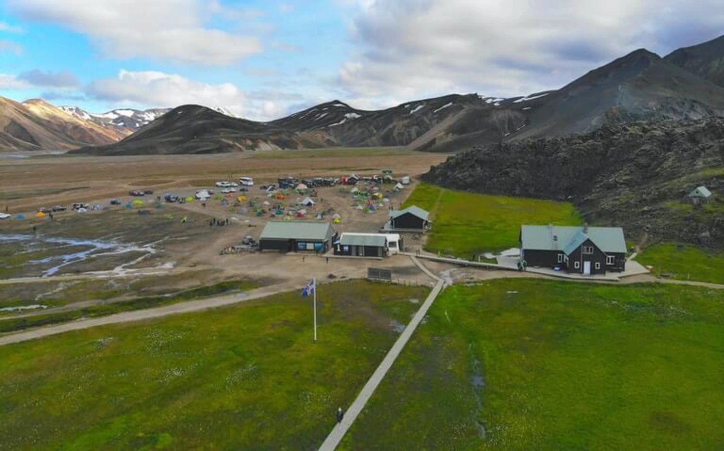 Landmannalaugar Hut, Islande