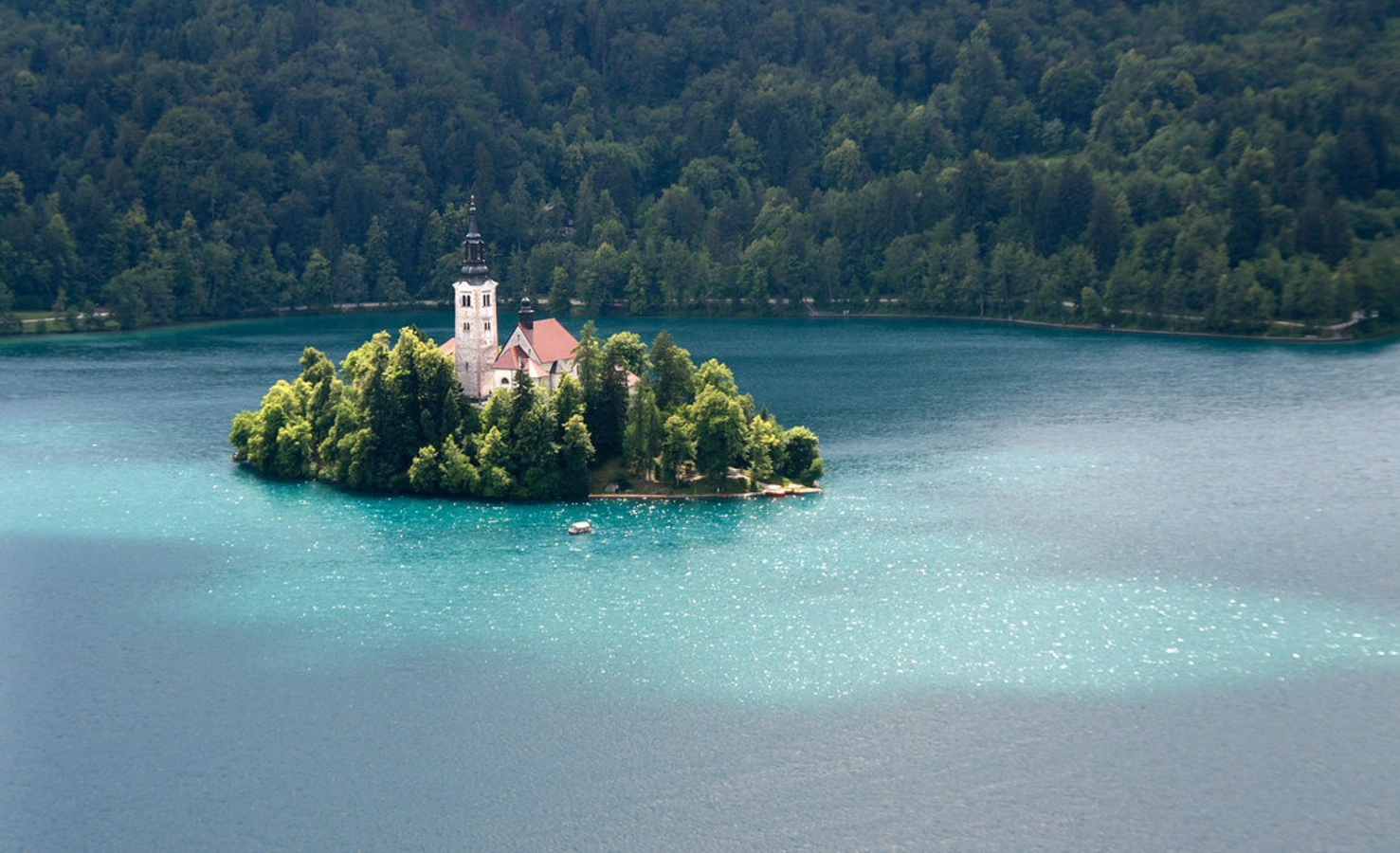 Île de Bled, Slovénie
