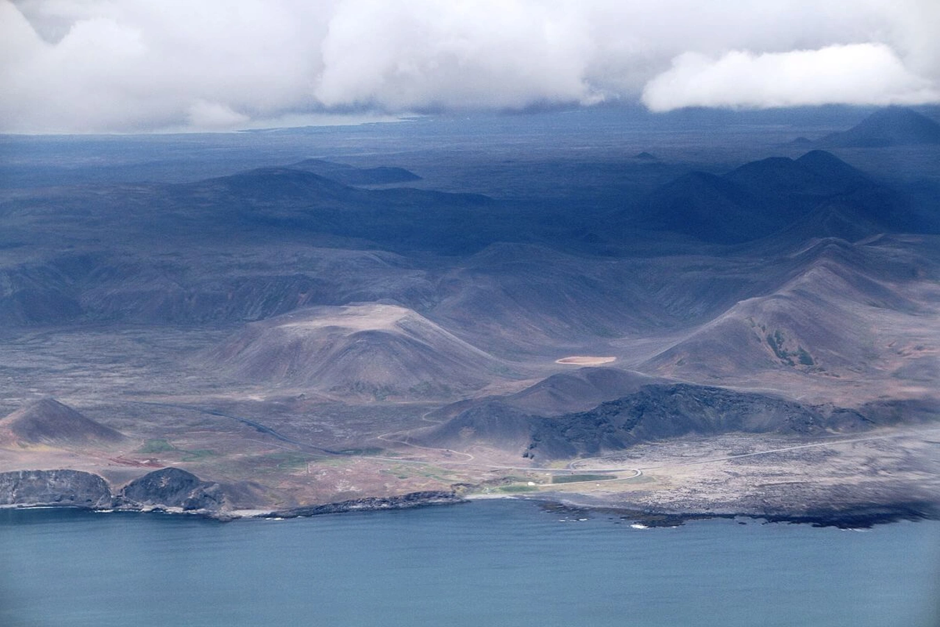 Fagradalsfjall, Islande