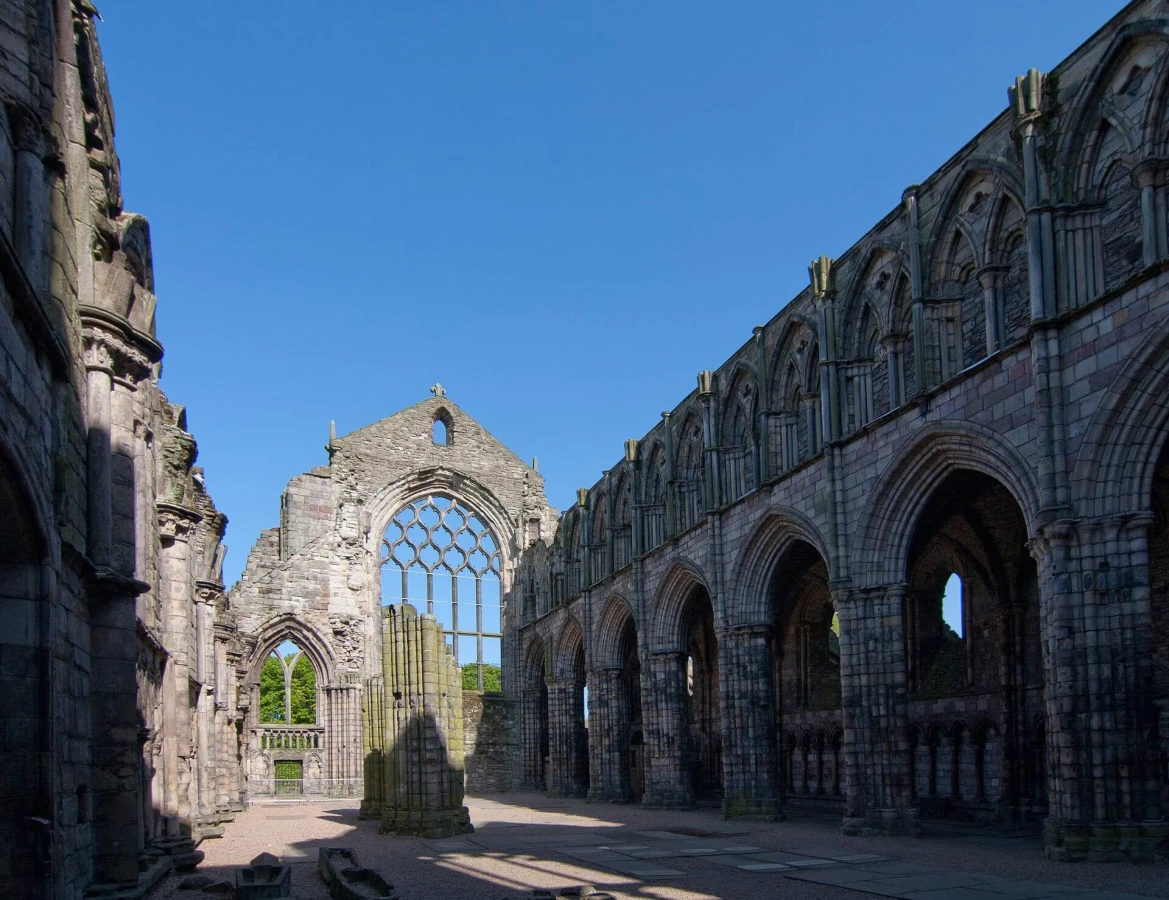 Holyrood Abbey, Écosse