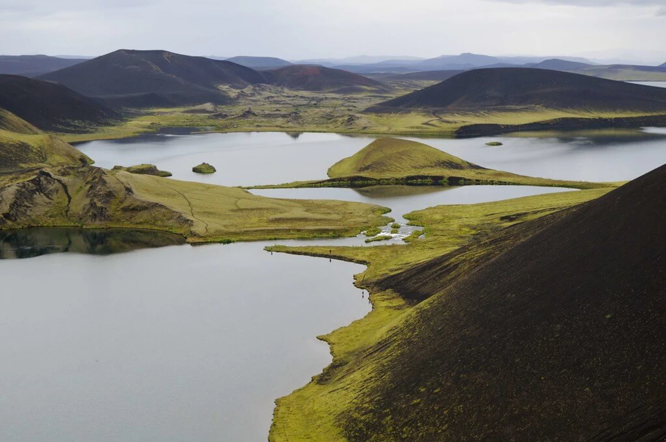 Veidivotn, Islande