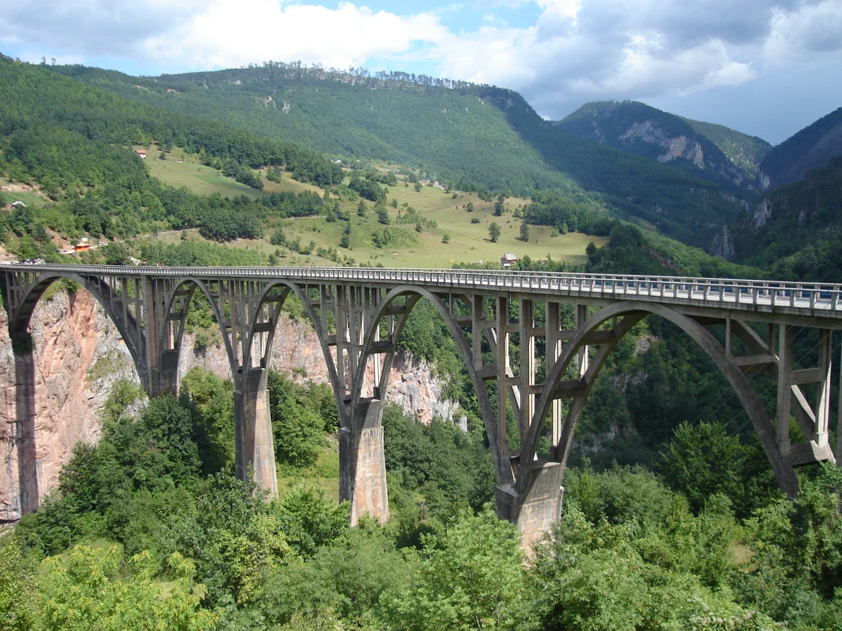 Pont de Durdevica Tara, Monténégro