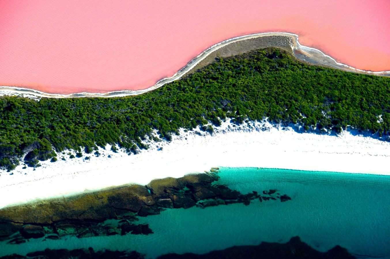 Lac Hillier, Australie