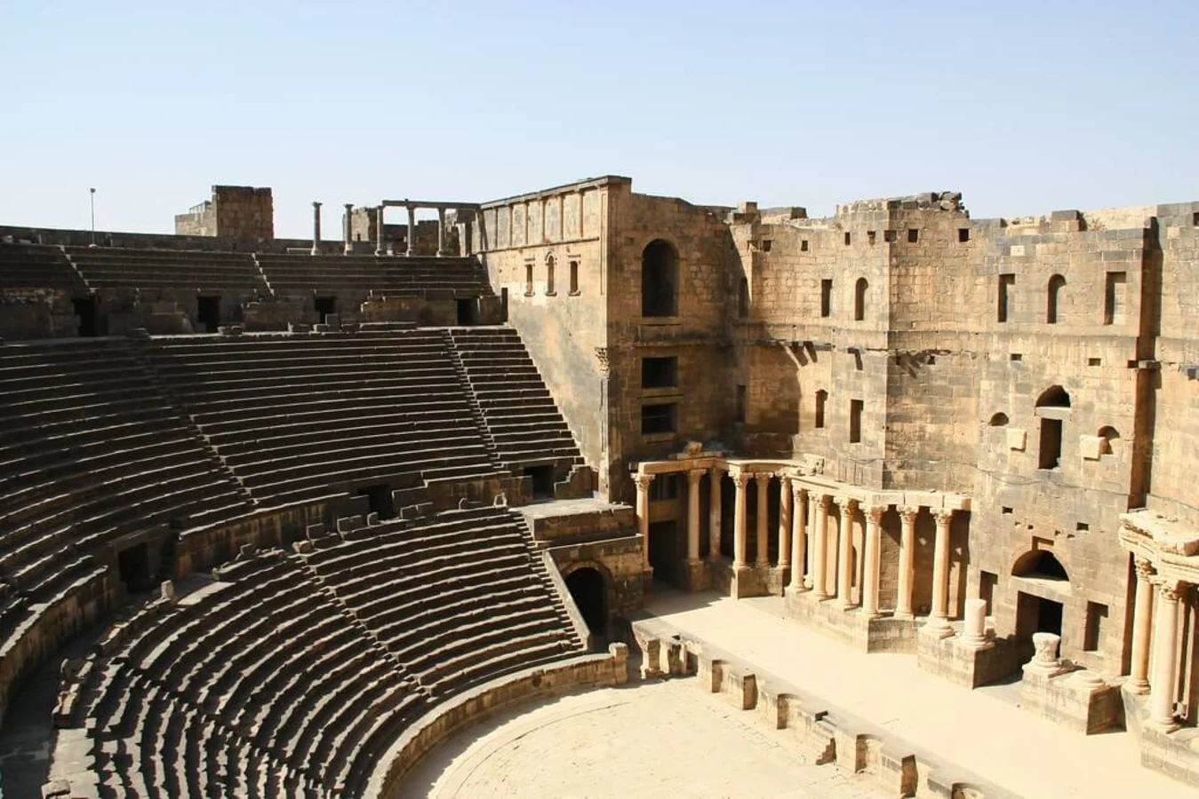 Théâtre antique de Bosra, Syrie