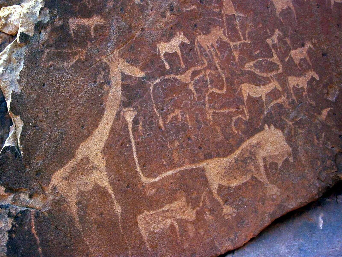 Twyfelfontein, Namibie