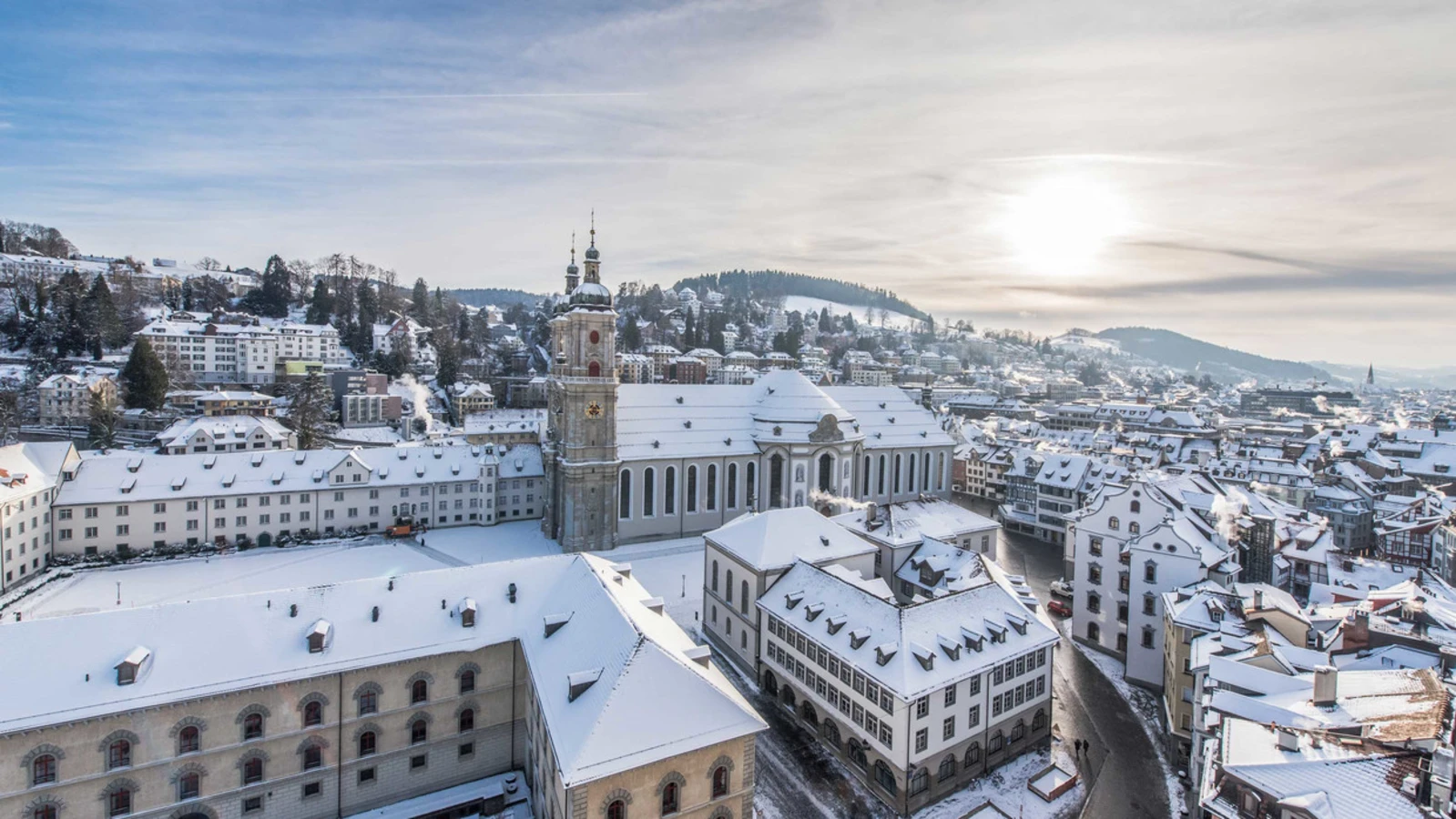 Abbaye de Saint-Gall, Suisse
