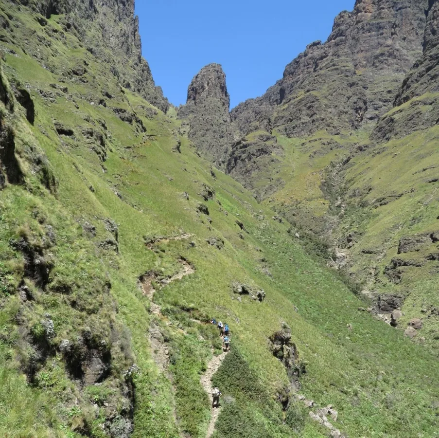 Mnweni Pass, Afrique du Sud, Lesotho