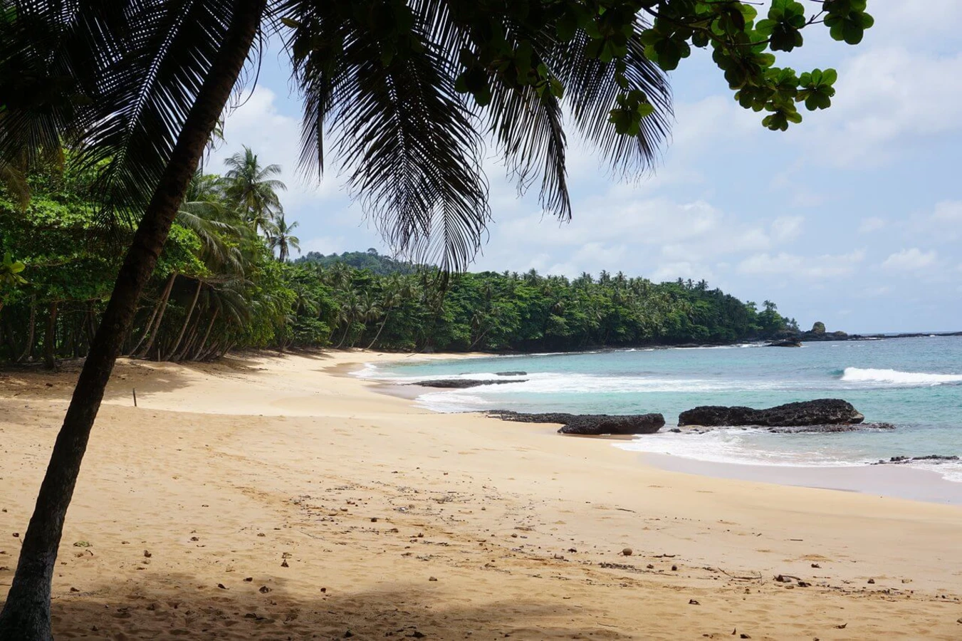 Praia Jale (Sao Tomé), Sao Tomé-et-Principe