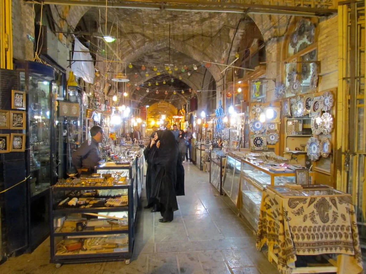 Grand bazar d'Ispahan, Iran