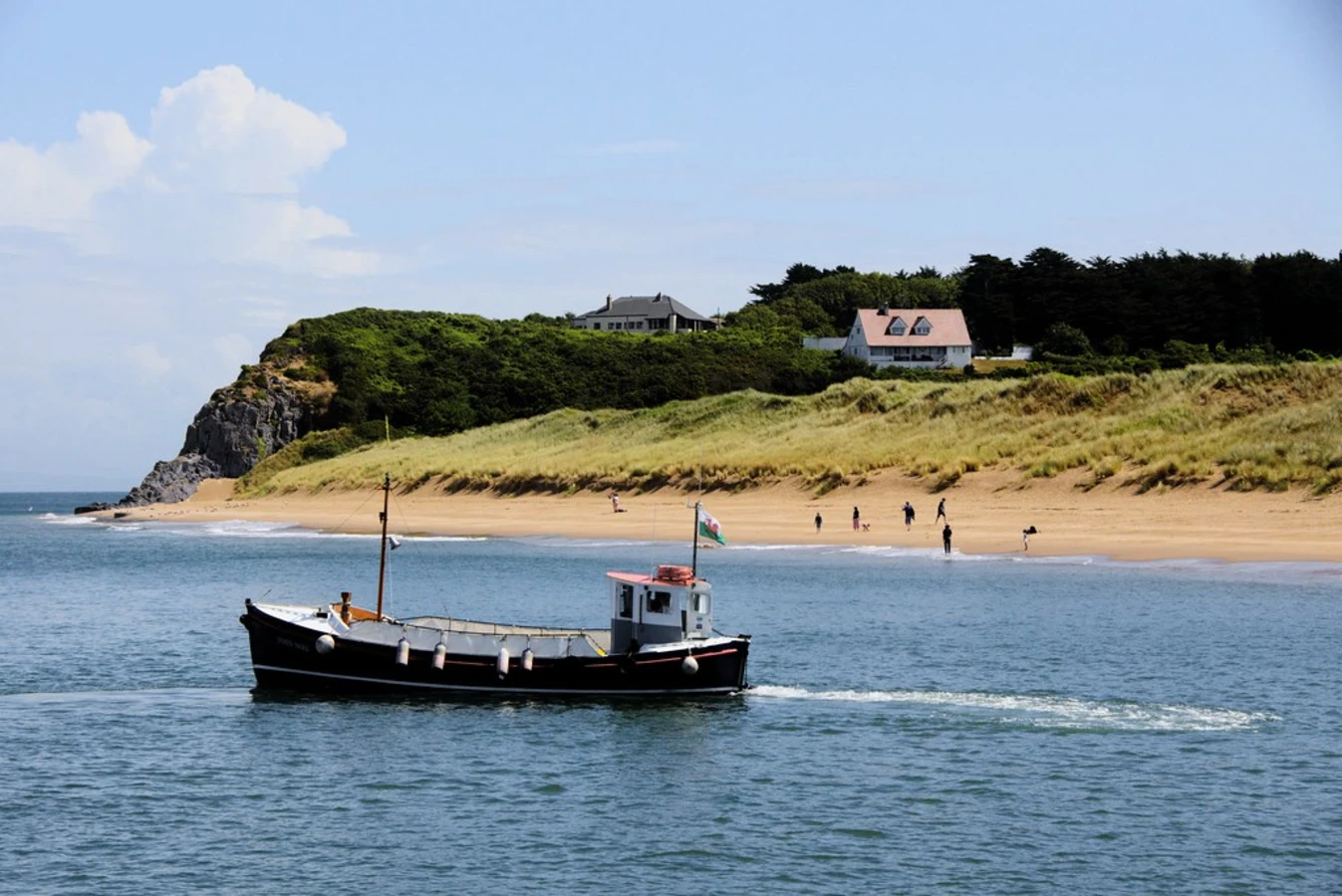 Île de Caldey, Pays de Galles