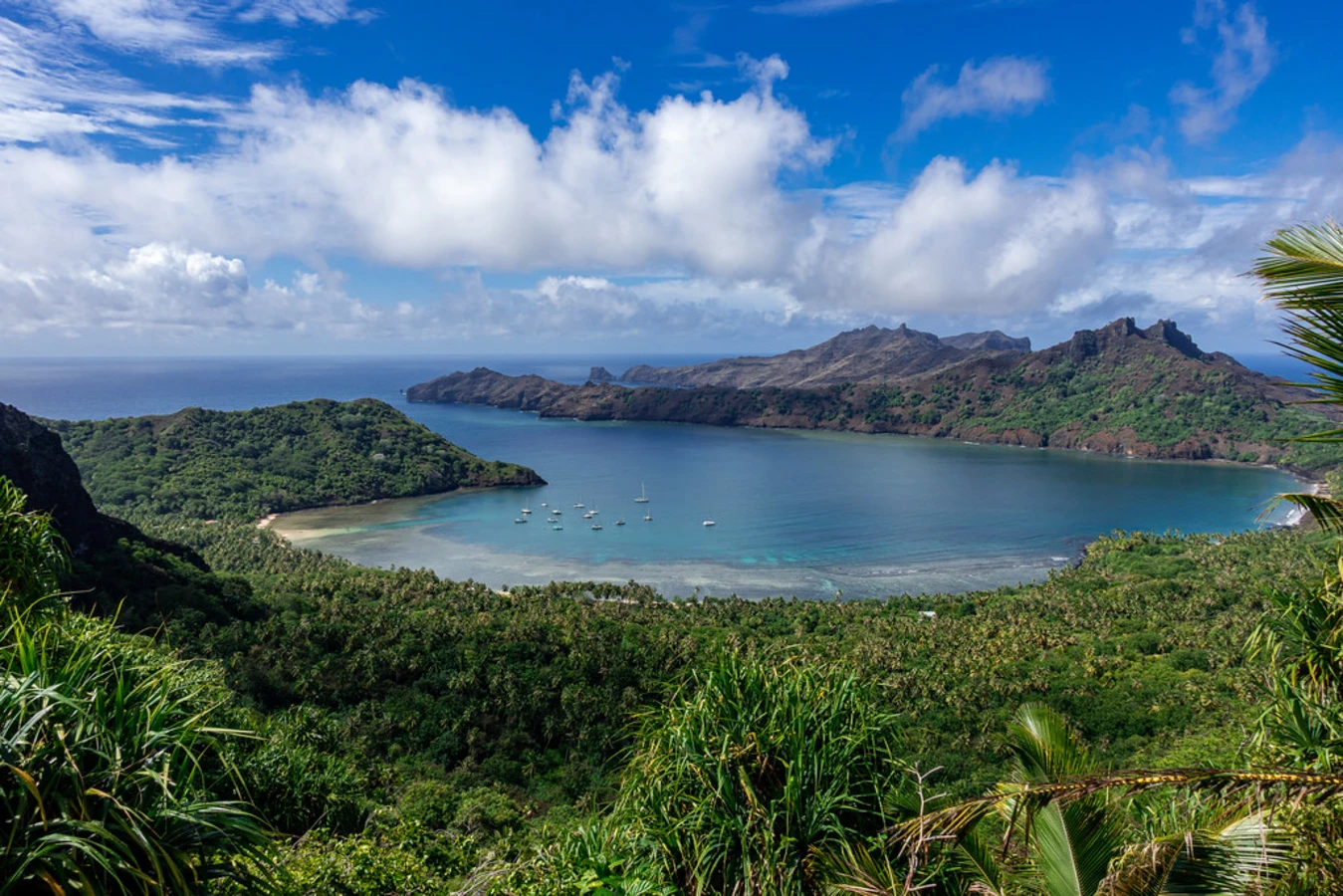 Baie d'Anaho, Polynésie française