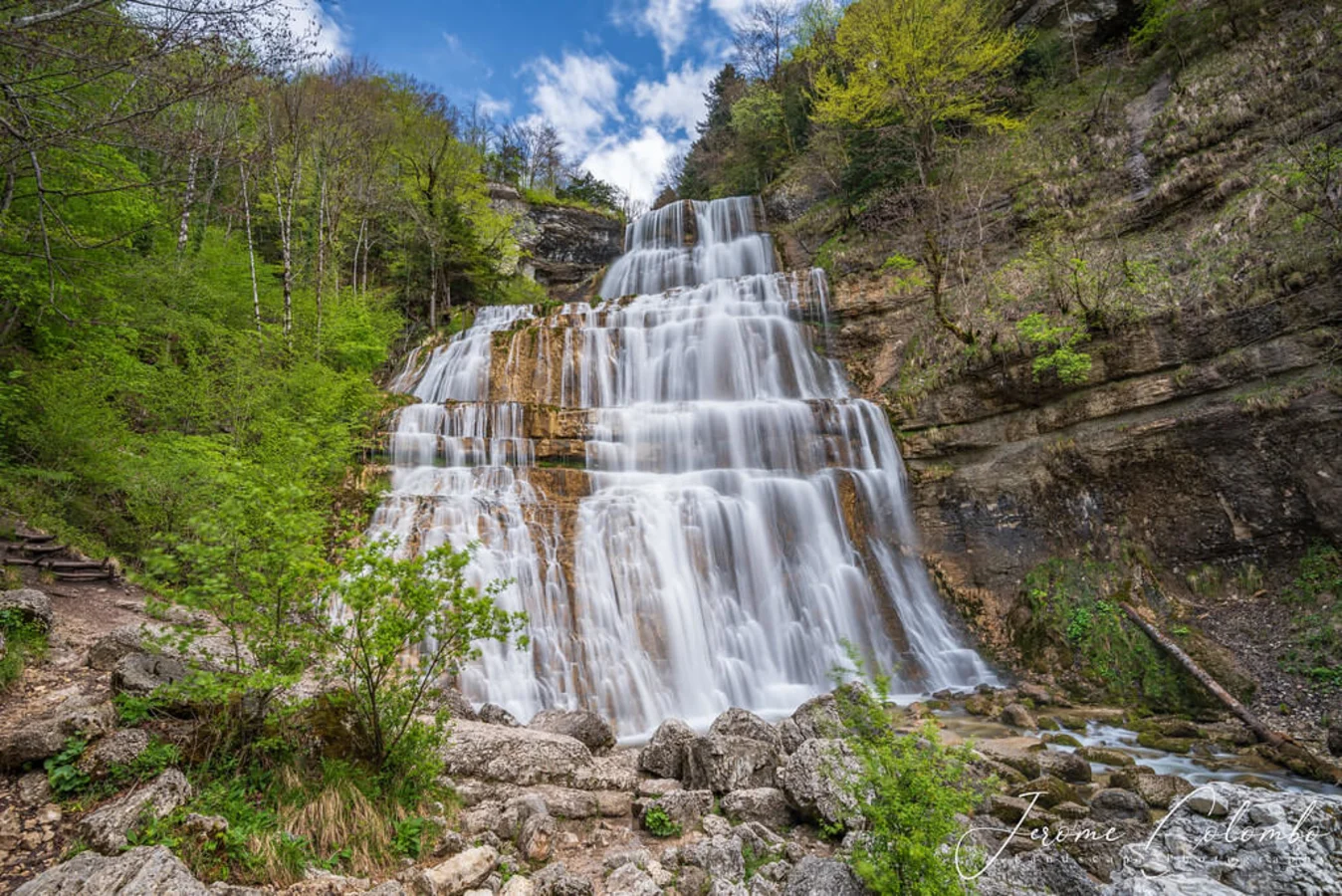 Cascades du Hérisson, France