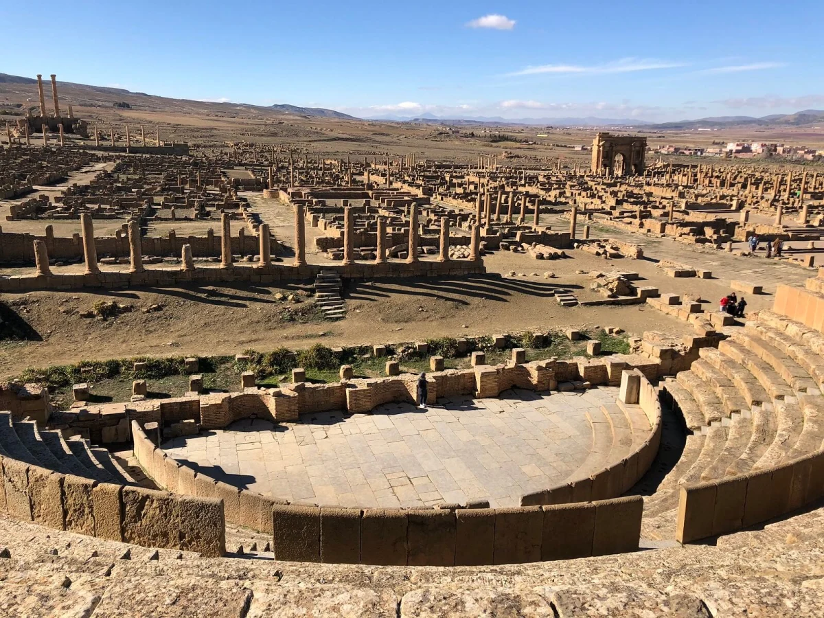 Ruines Romaines de Timgad, Algérie