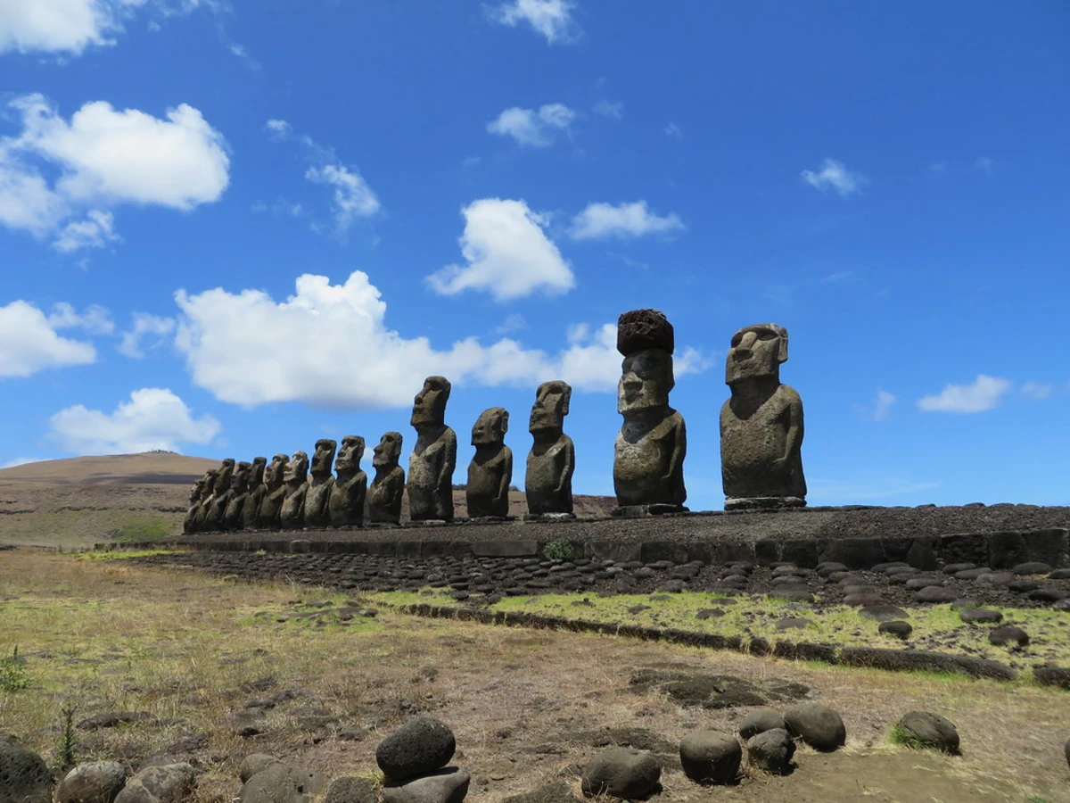 Ahu Tongariki, Chili, Île de Pâques