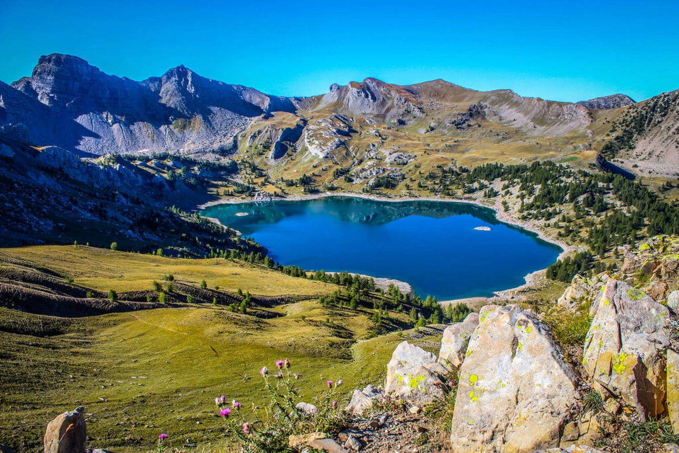 Lac d'Allos, France
