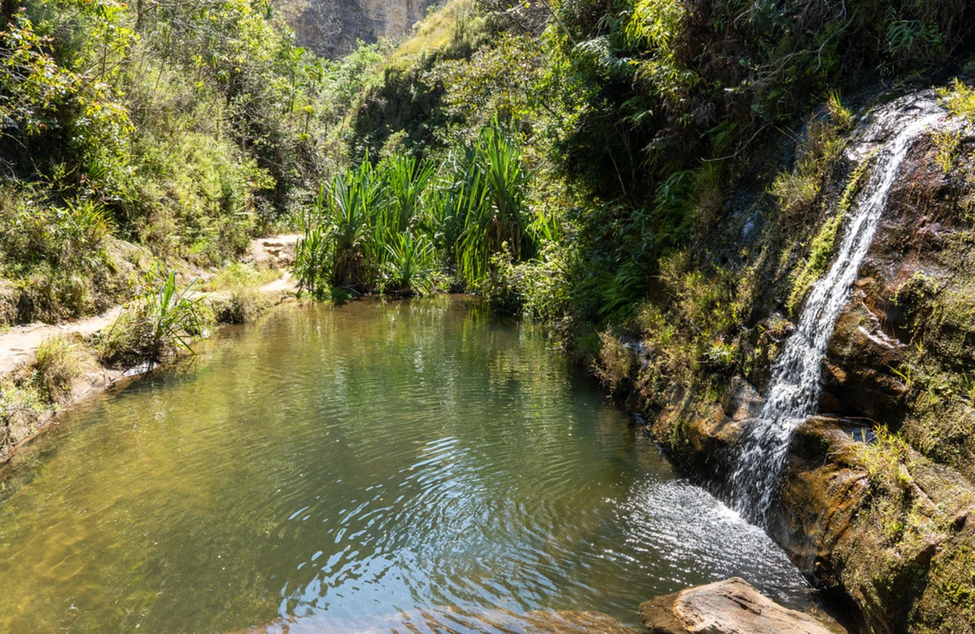 Piscine naturelle (Isalo), Madagascar