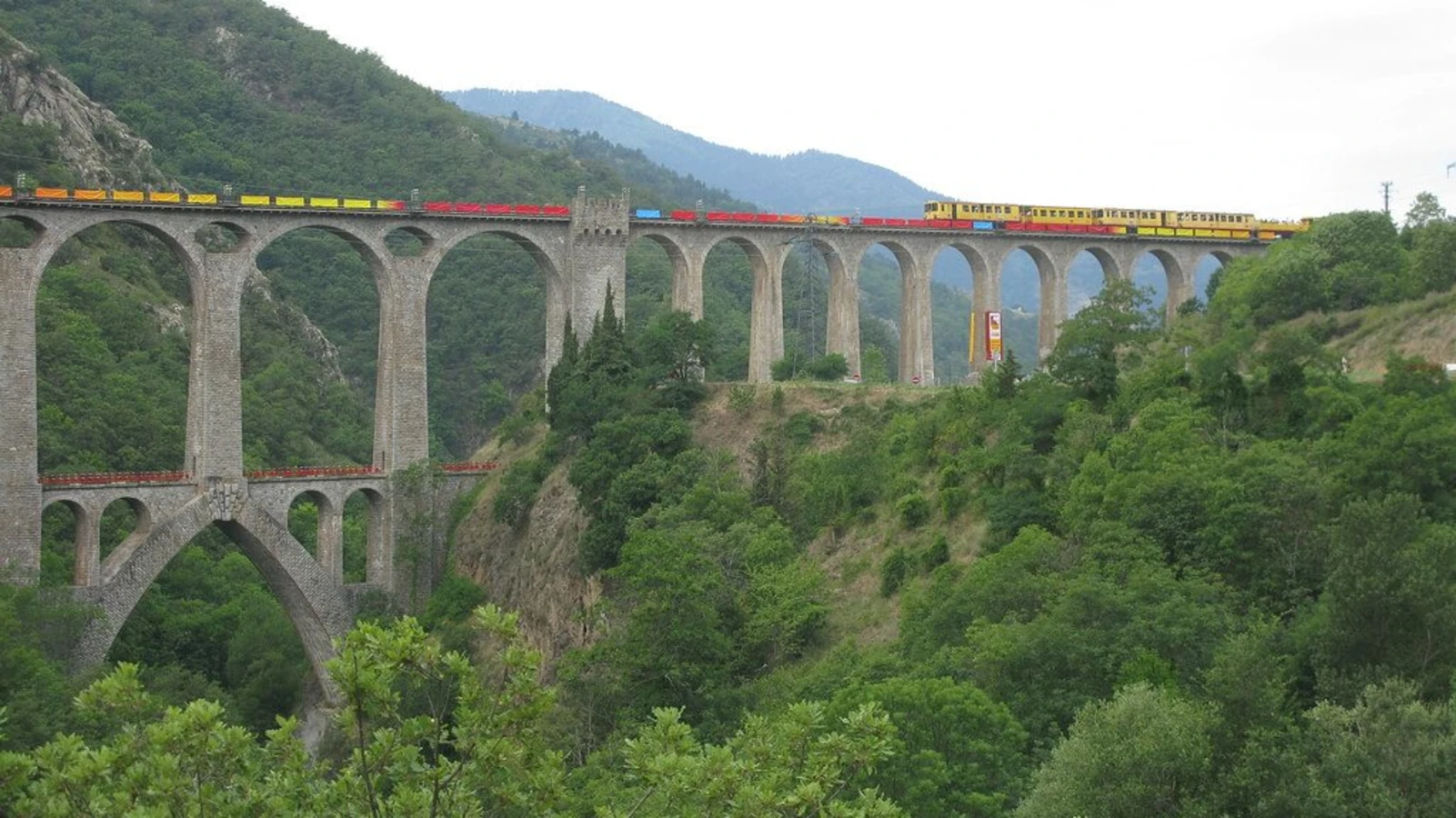 Ligne de Cerdagne, France