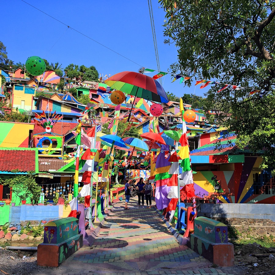 Kampung Pelangi, Indonésie