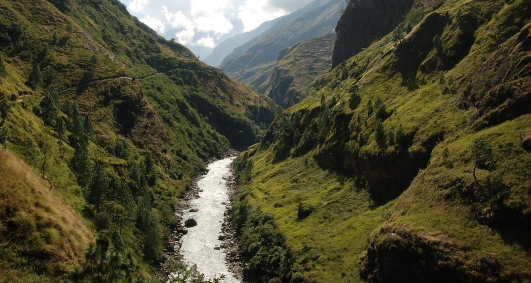 Kali Gandaki, Chine, Népal, Inde, Népal