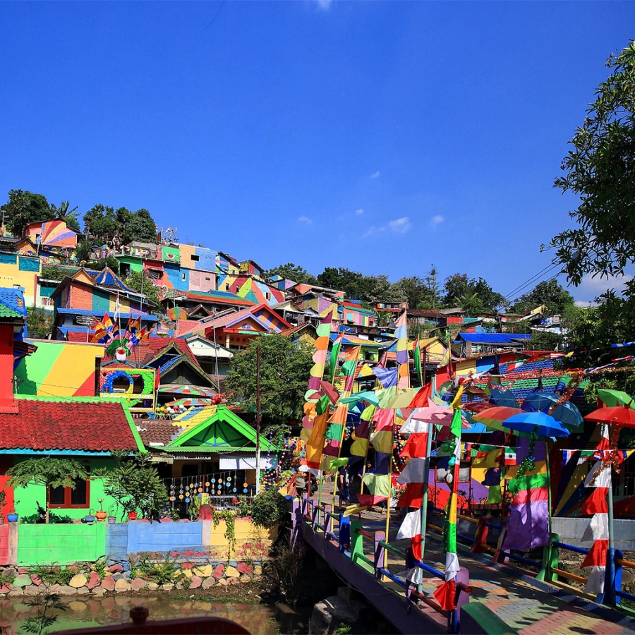 Kampung Pelangi, Indonésie