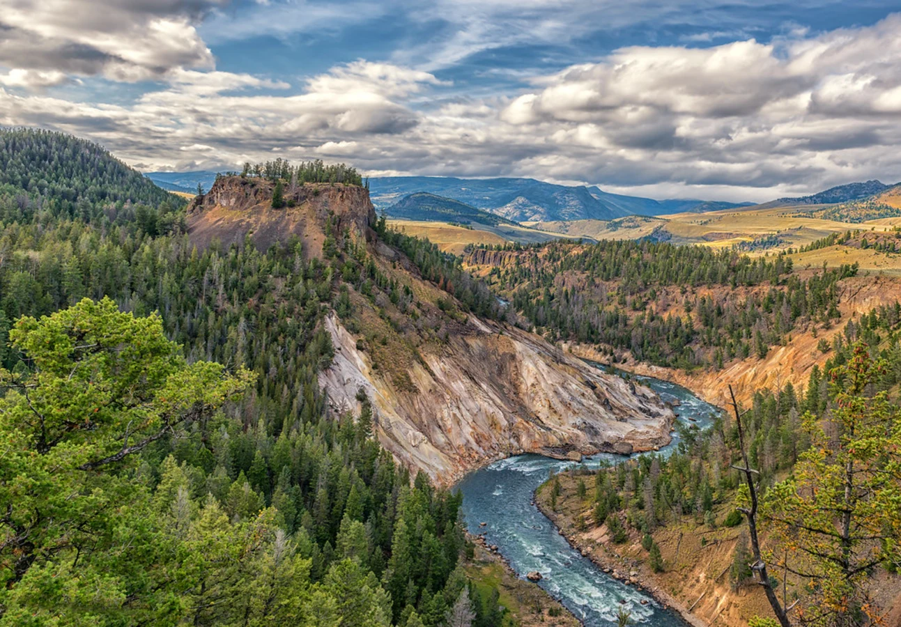 Yellowstone River, États-Unis, États-Unis, États-Unis